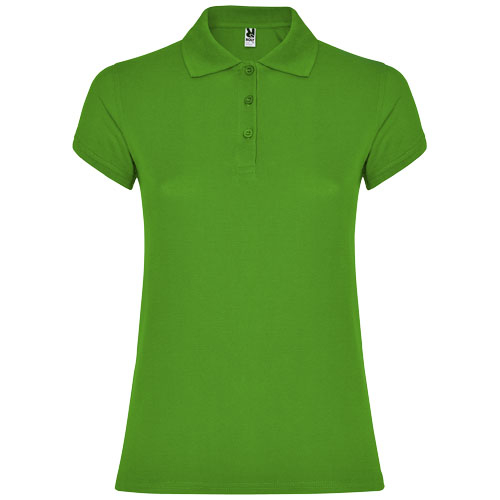 Polo Femme publicitaire coton 200gr Star ROLY Vert herbe